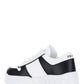 Leather Sneakers - White/Black