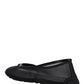 Logo Plaque & Mesh Ballerina - Black