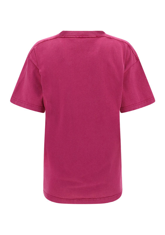 Logo Medium Fit T-Shirt - Pink