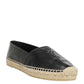 Monogram Espadrilles In Lambskin - Black