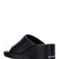 Rise Wedge Sandals - Black.
