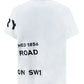 Horseferry Print Cotton Oversized T-shirt - White