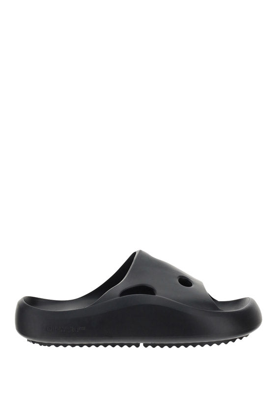 Meteor Rubber Slider - Black