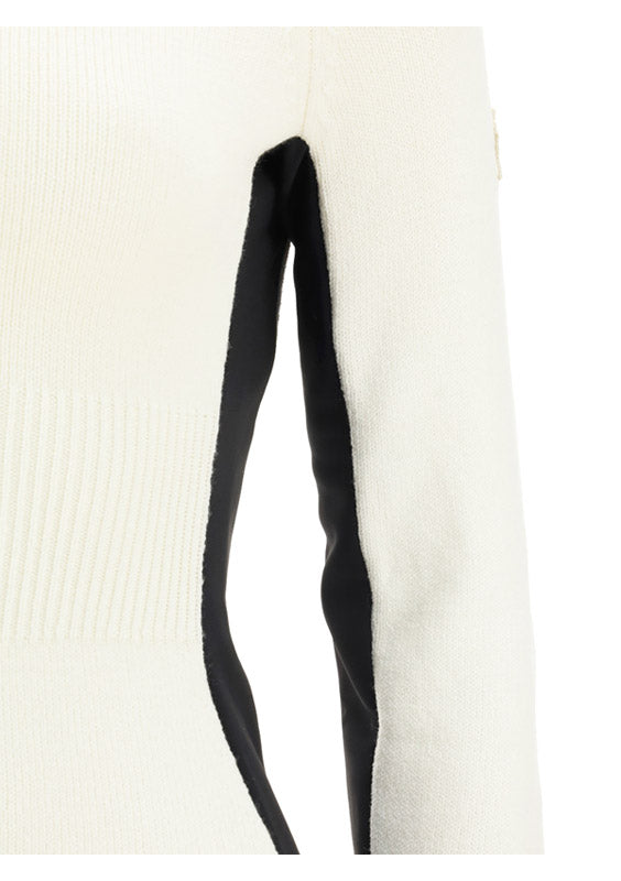Wool Turtleneck Sweater - Off White