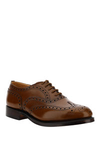 Burwood Polished Binder Oxford Brogue - Sandalwood