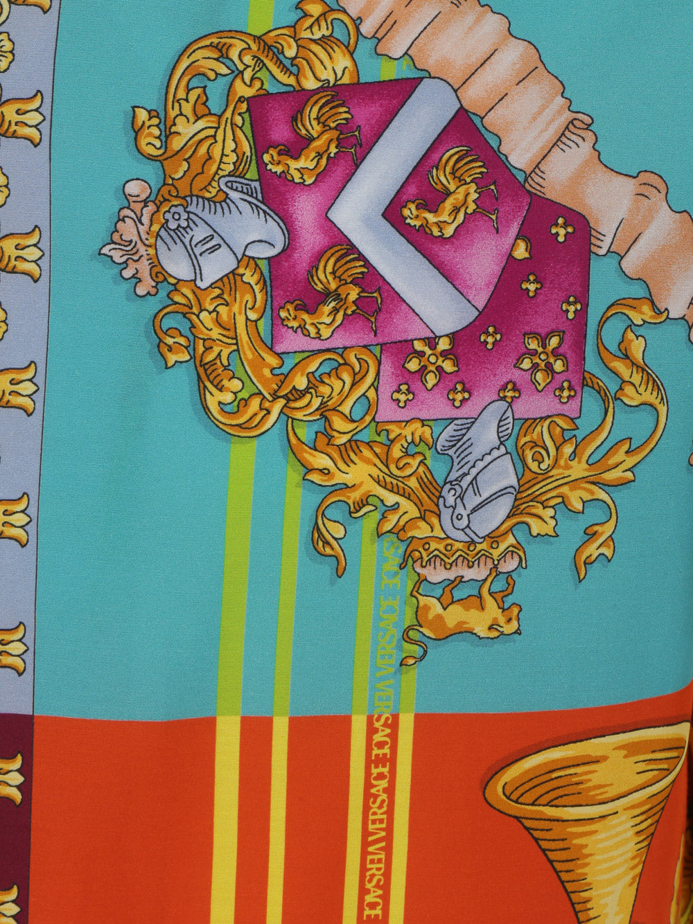 Royal Rebellion Silk Shirt - Multi