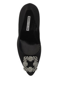 Hangisi 105 Velvet Pumps - Black