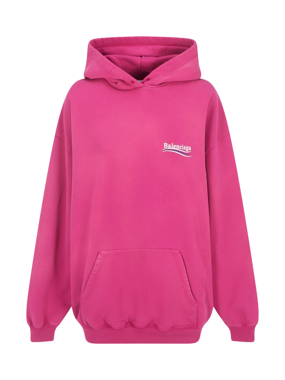 Political Campaign Medium Fit Hoodie - Pink