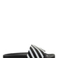 Industrial Sliders - Black/White