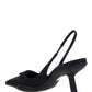Re-Nylon Slingback Pumps - Black