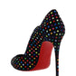 Hot Chick Pump Polka-Dot - Black / Multi