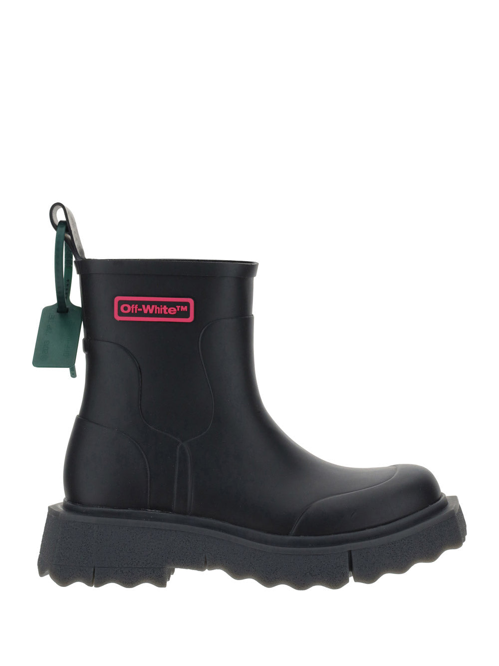 Logo Sponge Rubberboot - Black