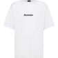 Swim T-Shirt in Technical Mesh - White