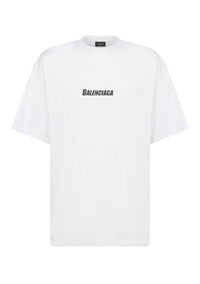Swim T-Shirt in Technical Mesh - White