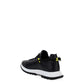 Spectre Low Runners Sneakers In Perforated Leather With Zip - Black