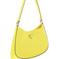 Prada Cleo Brushed Leather Shoulder Bag - Yellow.