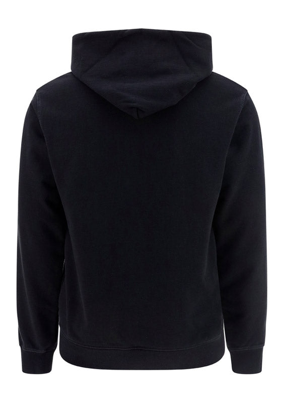 Helvetica Slim Hoodie - Black