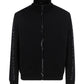 Zip-Up Sweatshirt - Black