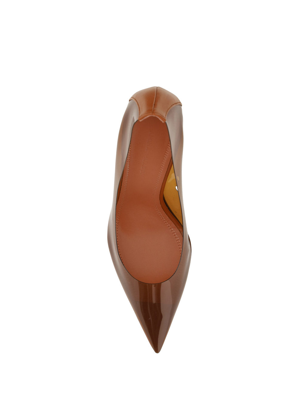Ami Glass Pump - Brown