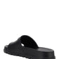 Rubber Sandals - Black.