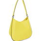 Prada Cleo Brushed Leather Shoulder Bag - Yellow.
