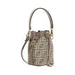 Tapestry Fabric Mini-bag - Dove Gray