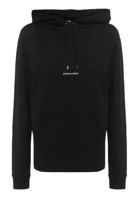 Saint Laurent Rive Gauche Hoodie - Black