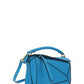 Mini Puzzle Bag in Soft Grained Calfskin - Cyan