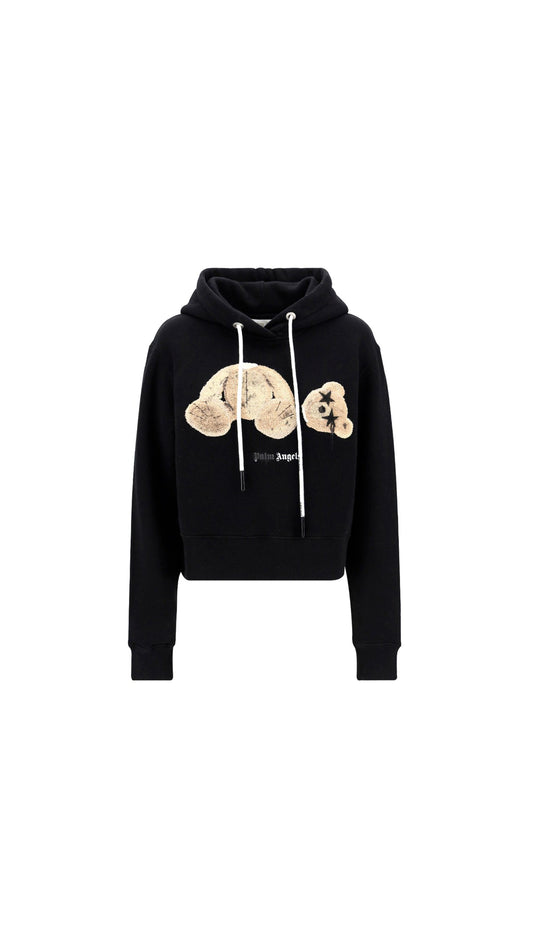 Bear Hoodie - Black