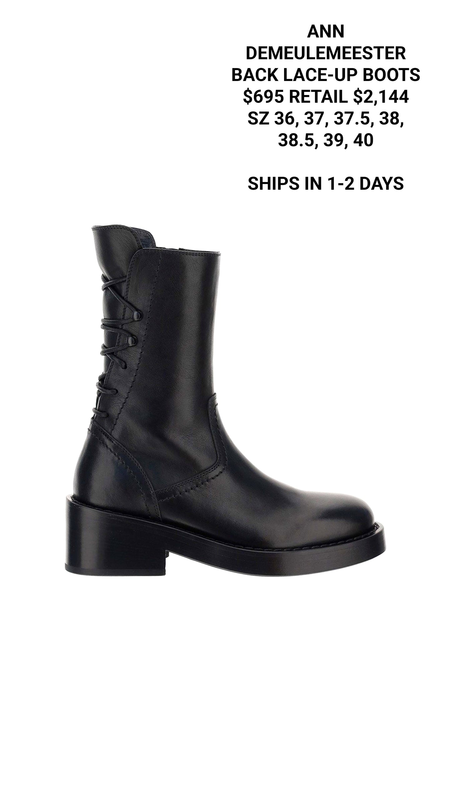 Henrica Anckle Boots - Black