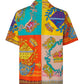 Royal Rebellion Silk Shirt - Multi