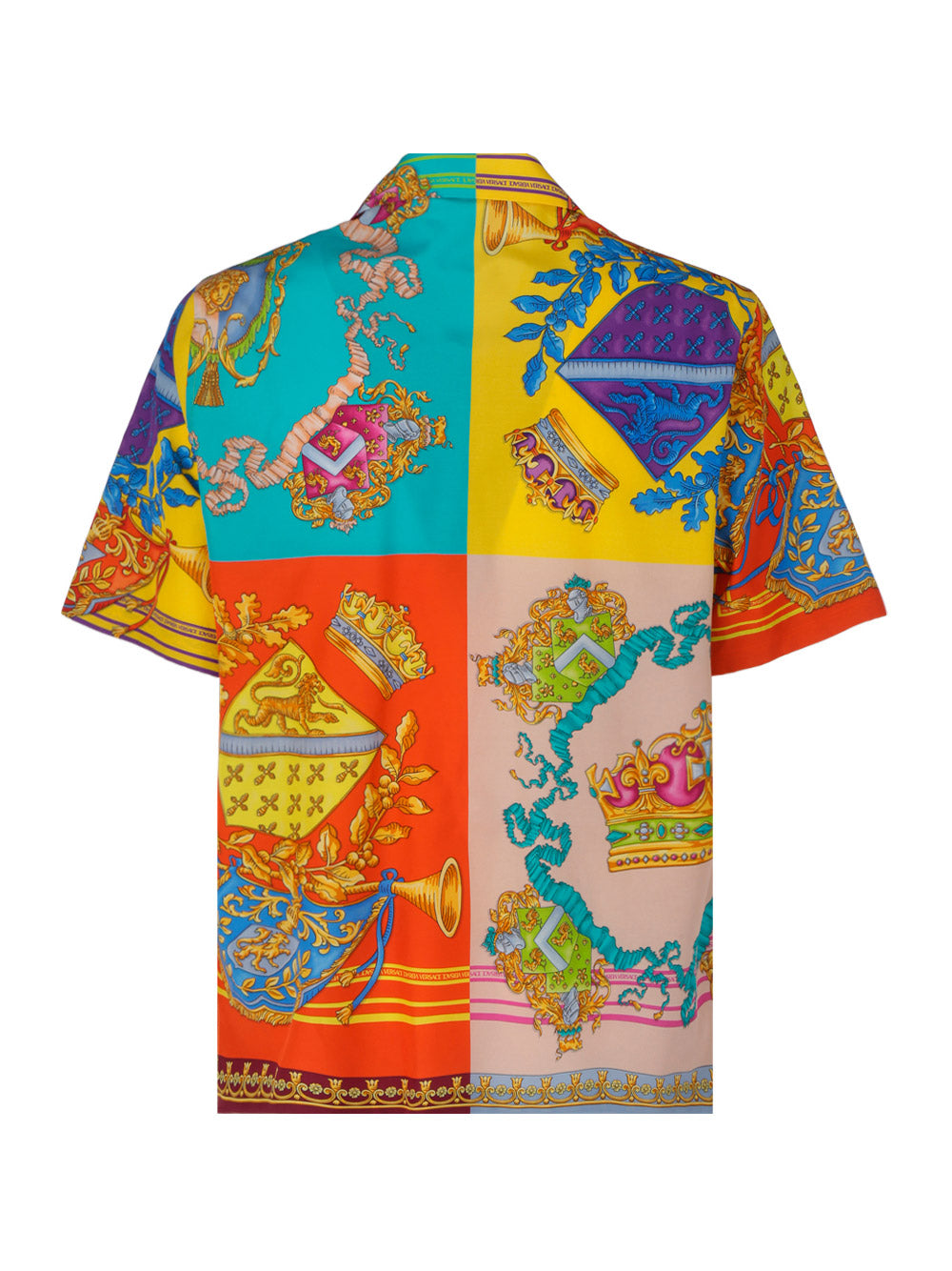 Royal Rebellion Silk Shirt - Multi