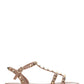 Rockstud Flat Rubber Sandals - Poudre