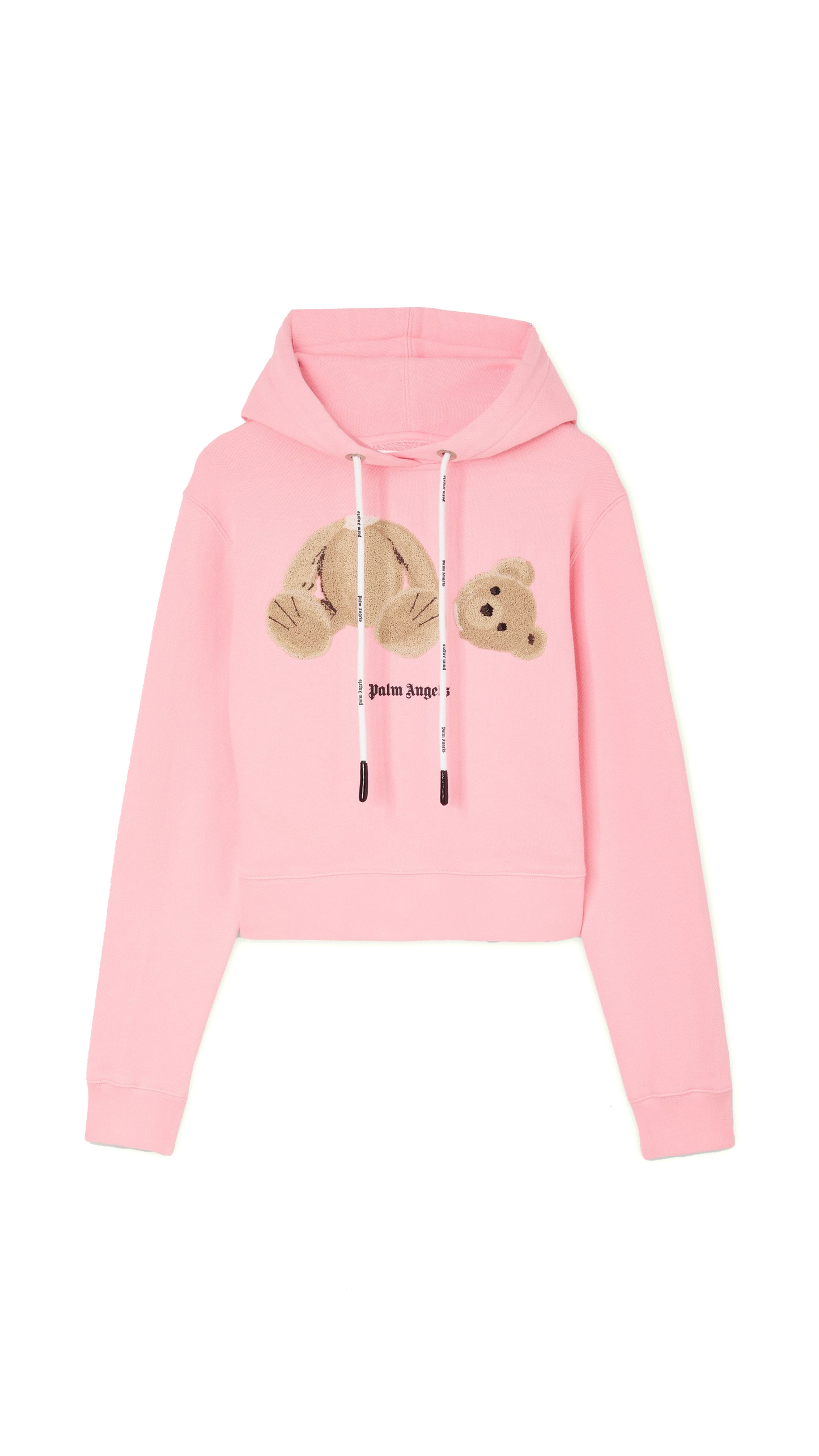 Palm Bear Hoodie - Almond Blossom