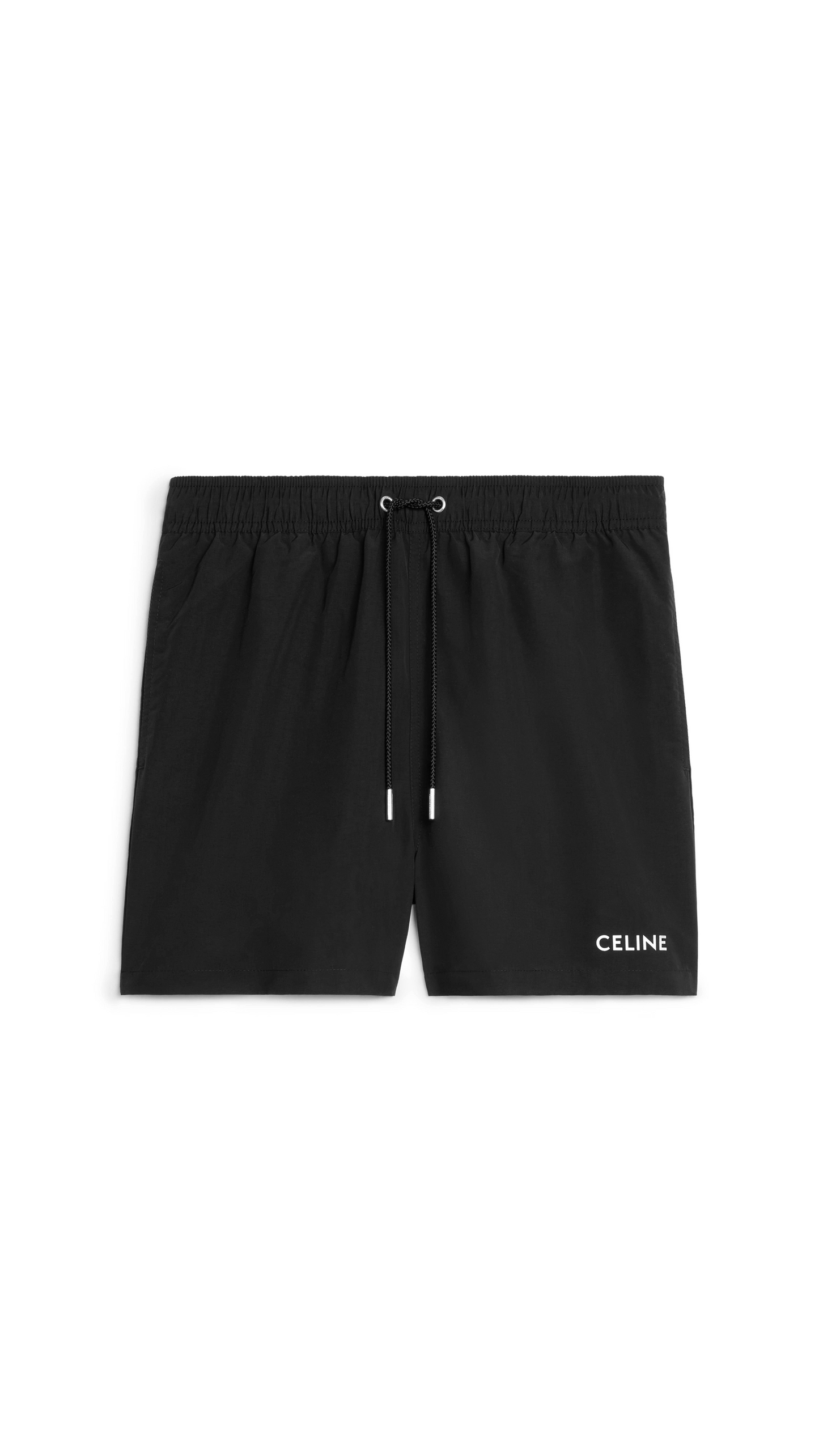 Logo Swim Trunks - Black
