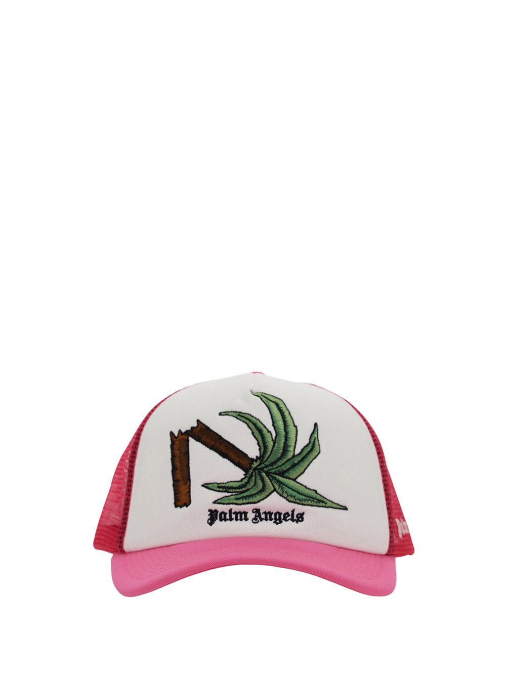 Broken Palm Trucker Hat - Pink / White