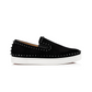 Pik Boat Mens Flat Sneakers - Black