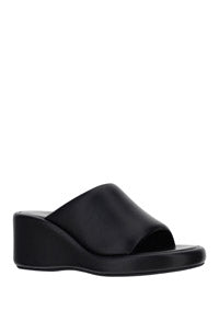 Rise Wedge Sandals - Black.