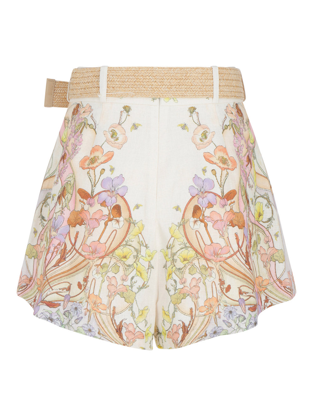 Jeannie Tuck Shorts - Floral Swirl