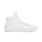 CT-01 "Z" Trainer High-top Sneaker in Calfskin - Optic White