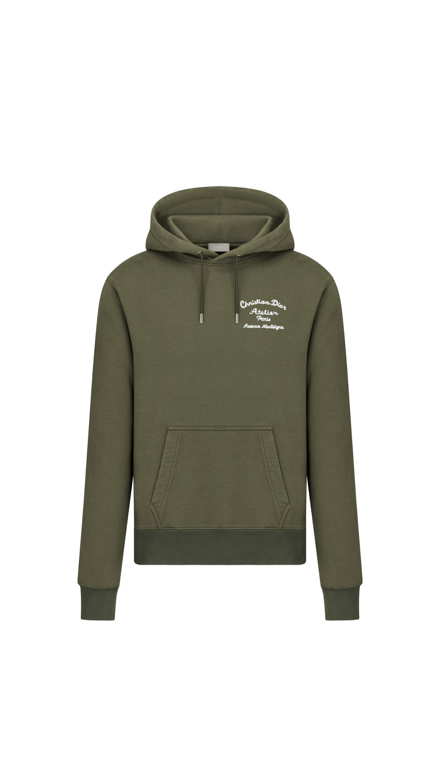 Christian Dior Atelier Hooded Sweatshirt - Khaki