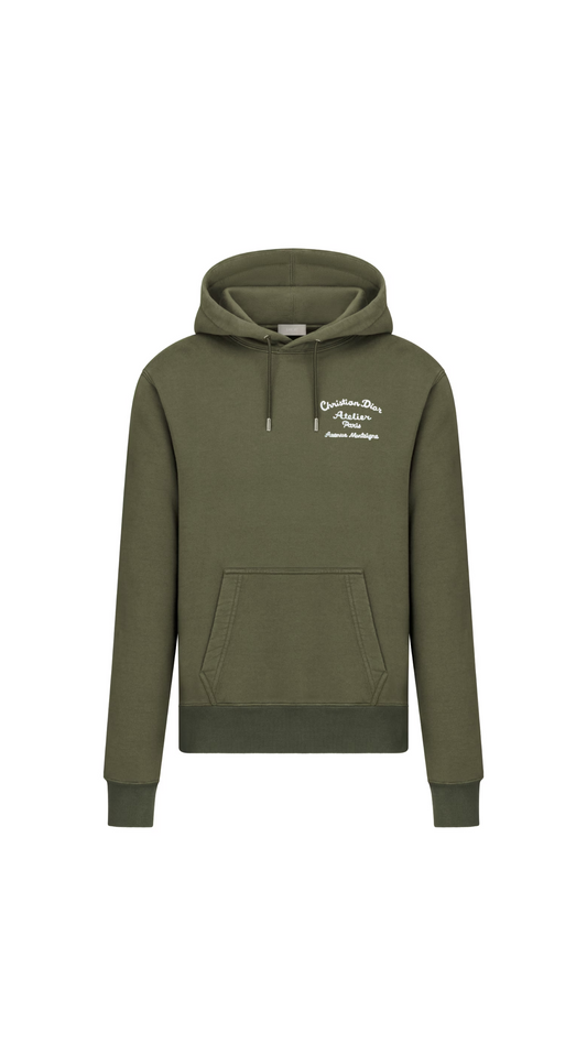 Christian Dior Atelier Hooded Sweatshirt - Khaki