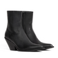 Zip Boots Celine Joan in Calfskin - Black