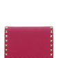 Rockstud Calfskin Chain Pouch - Blossom