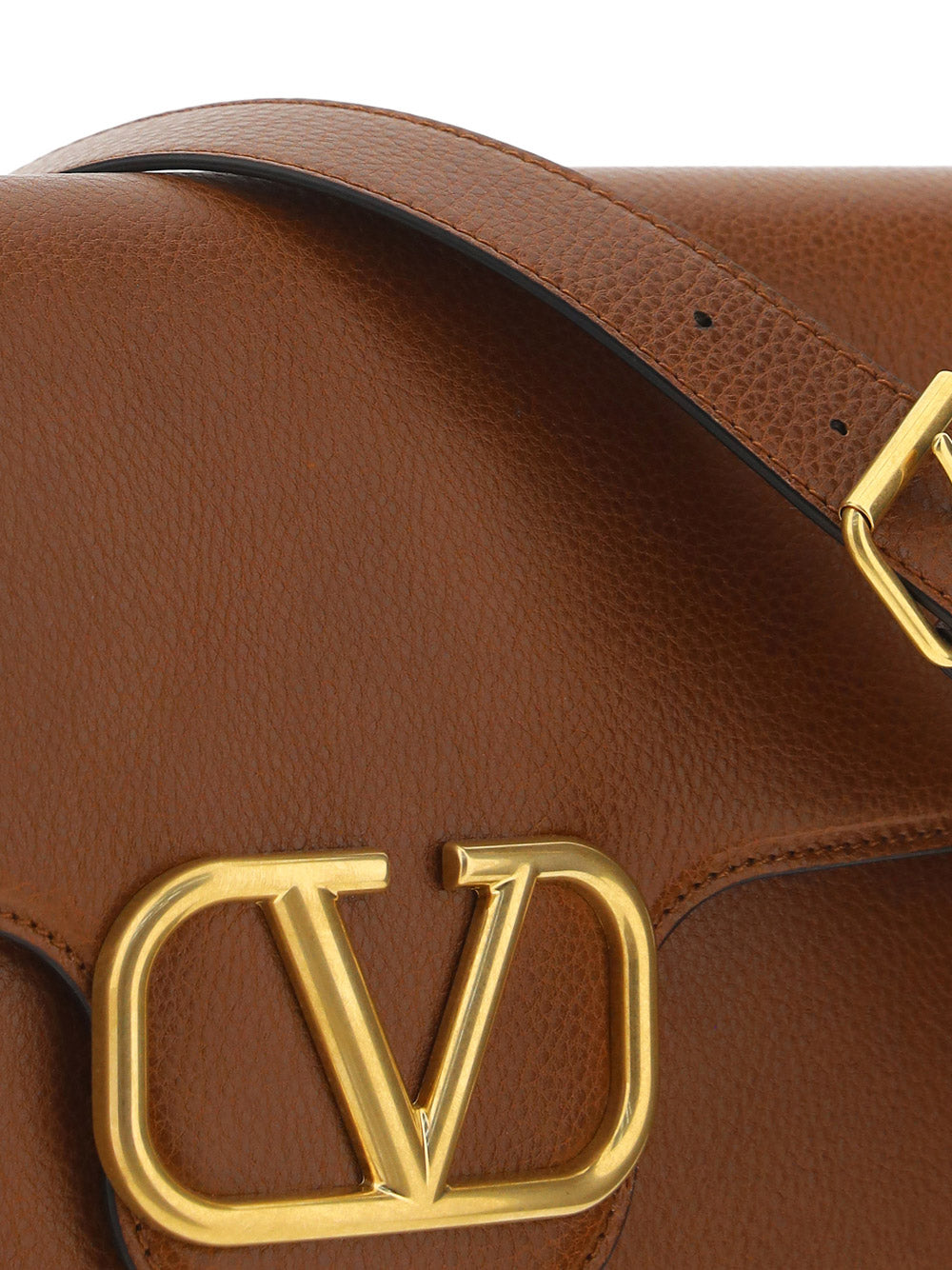 Locò Cowhide  Messenger Bag - Brown