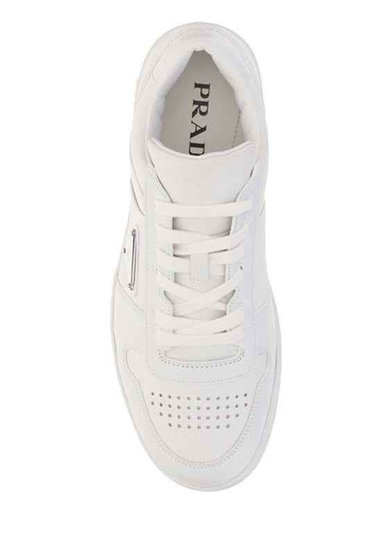 Downtown Leather Sneakers - White