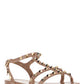 Rockstud Flat Rubber Sandals - Poudre