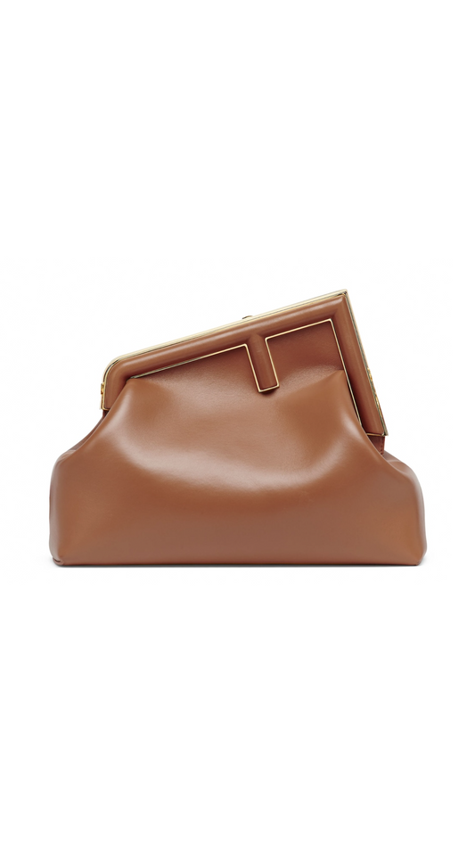 Fendi First Medium Bag - Brown