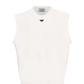 Cotton Jersey Vest Top - White