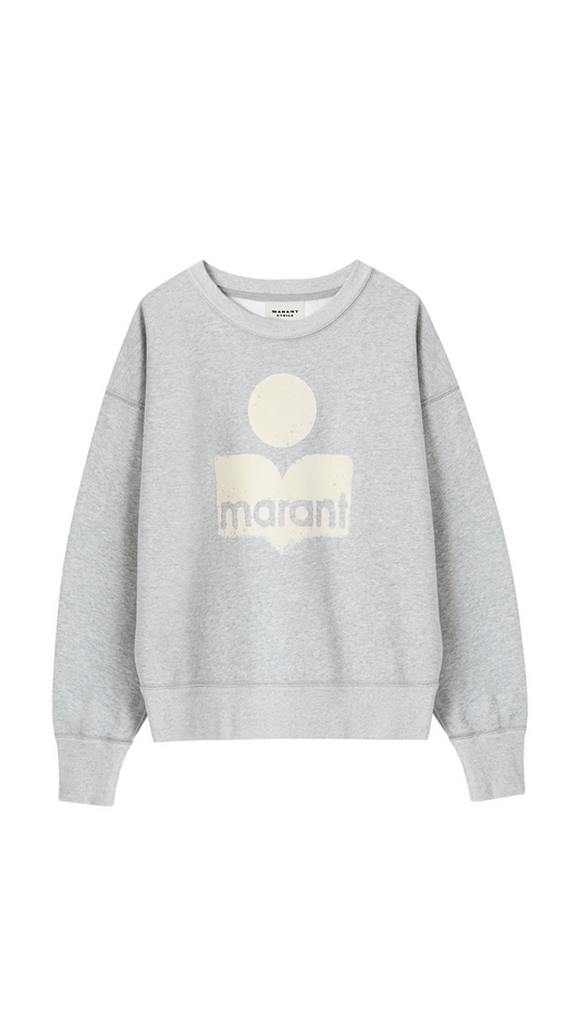 Mobyli Logo Sweatshirt - Grey